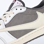 Okify Nike Air Jordan 1 Low x Travis Scott Reverse Sail And Ridgerock  - 6