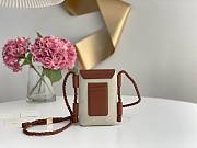 Okify Chloe Key Phone Pouch With Flap In Brown 18x13x3cm - 3