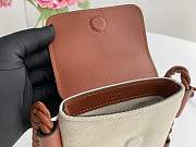 Okify Chloe Key Phone Pouch With Flap In Brown 18x13x3cm - 6