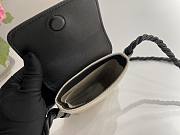 Okify Chloe Key Phone Pouch With Flap In Black 18x13x3cm - 4