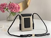 Okify Chloe Key Phone Pouch With Flap In Black 18x13x3cm - 6