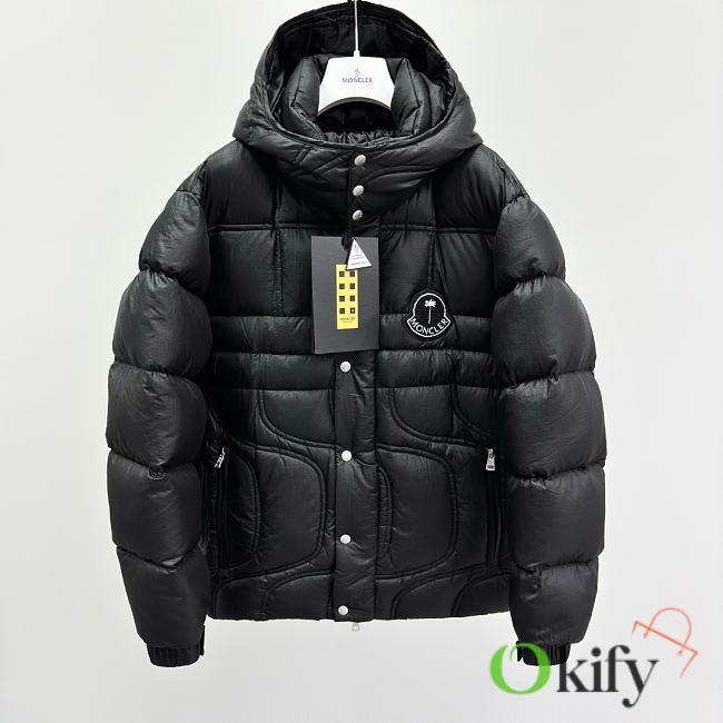 Okify Moncler Genius Black Down Jacket Unisex - 1