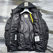 Okify Moncler Genius Black Down Jacket Unisex - 2