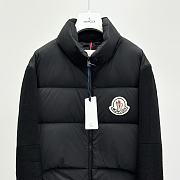 Okify Moncler Black Padded Down Jacket Unisex - 4