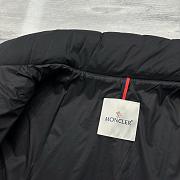 Okify Moncler Black Padded Down Jacket Unisex - 6