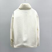 Okify Moncler White Padded Down Jacket Unisex - 6