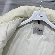 Okify Moncler White Padded Down Jacket Unisex - 5