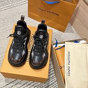 Okify Louis Vuitton Archlight 2.0 Black Sneakers With Brown Monogram   - 6