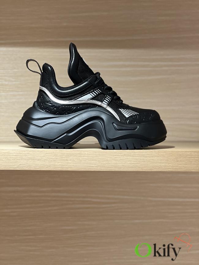 Okify Louis Vuitton Archlight 2.0 Black Sneakers  - 1