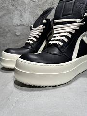 Okify Rick Owens Geobasket Black Sneakers  - 5