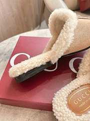 Okify Gucci Prince Town Light Brown Horsebit Mule Loafers  - 2