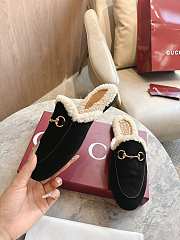 Okify Gucci Prince Town Black Horsebit Mule Loafers  - 5