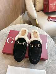 Okify Gucci Prince Town Black Horsebit Mule Loafers  - 3