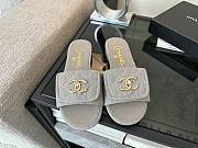Okify CC Denim Gray Slides  - 5