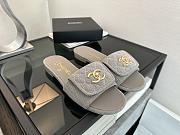 Okify CC Denim Gray Slides  - 2