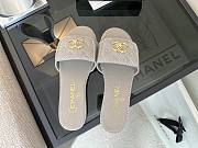 Okify CC Denim Gray Slides  - 1