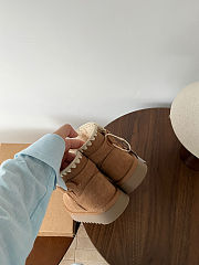 Okify UGG Brown Snow Boots For Kids - 5