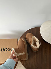 Okify UGG Brown Snow Boots For Kids - 2