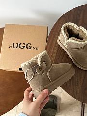 Okify UGG Gray Snow Boots For Kids - 6