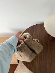 Okify UGG Gray Snow Boots For Kids - 3