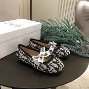 Okify Dior J'Adior Black Oblique Doll Shoes For Kids - 5