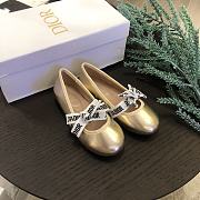 Okify Dior J'Adior Gold Doll Shoes For Kids - 1