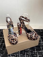 Okify Christian Louboutin Leopard High Heels - 5