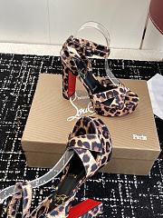 Okify Christian Louboutin Leopard High Heels - 4