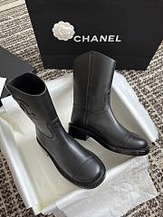 Okify CC 25C Black Biker Boots  - 5