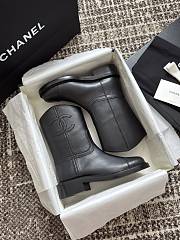 Okify CC 25C Black Biker Boots  - 4