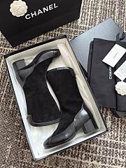 Okify CC 25A Black Suede Boots - 5