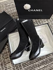 Okify CC 25A Black Suede Boots - 6