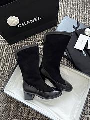 Okify CC 25A Black Suede Boots - 4