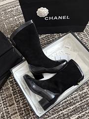 Okify CC 25A Black Suede Boots - 2