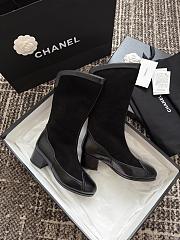 Okify CC 25A Black Suede Boots - 1