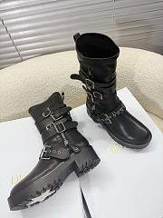 Okify Dior Black Boots 26111 - 4