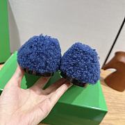 Okify Bottega Veneta Rosa Ballerina Blue Ballet Shoes  - 3