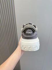 Okify Fendi Match Gray Sneakers - 6