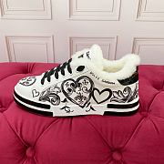 Okify Dolce & Gabbana Love Black Sneakers - 1