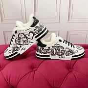 Okify Dolce & Gabbana Love Black Sneakers - 5