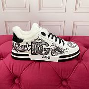 Okify Dolce & Gabbana Love Black Sneakers - 4