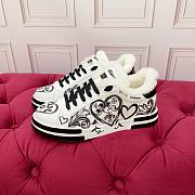 Okify Dolce & Gabbana Love Black Sneakers - 3