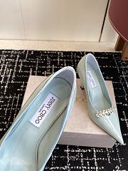Okify Jimmy Choo Blue Heels 9cm - 4