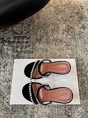 Okify Amina Muaddi Black Heels 10cm - 2