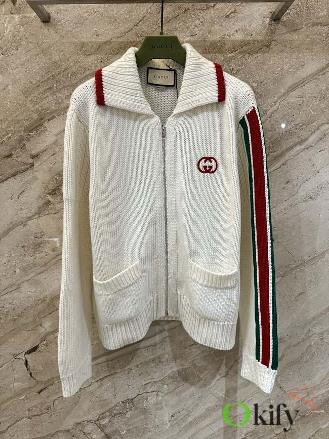 Okify Gucci Zipped Cardigan Unisex - 1