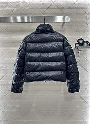 Okify Moncler Black Stand Up Collar Down Jacket  - 6