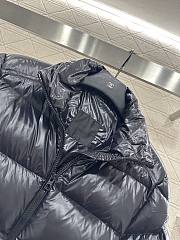 Okify Moncler Black Stand Up Collar Down Jacket  - 2