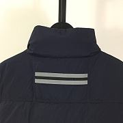 Okify Canada Goose Lawrence Dark Blue Sleeveless Down Jacket Unisex - 4