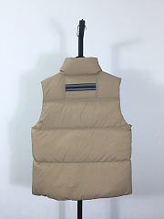 Okify Canada Goose Lawrence Beige Sleeveless Down Jacket Unisex - 2