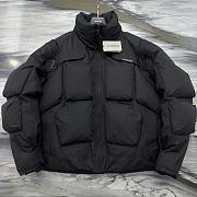 Okify Balenciaga Black Nylon Down Jacket  - 5